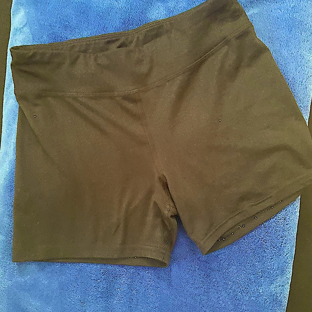 Champion Girls Activewear Shorts - L (10/12) - Black